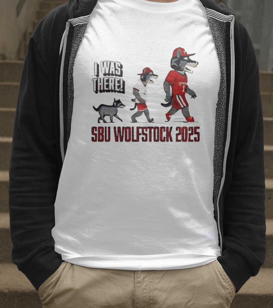 I Was There SBU Wolfstock 2025 Festival Event Celebration T-Shirt