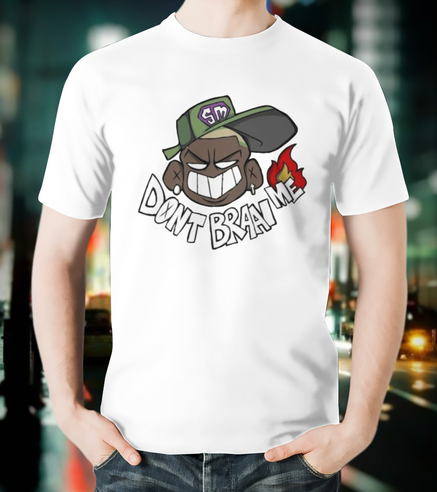 Kindlynxsh SM Cap Fire Emoji Don't Braai Me T-Shirt