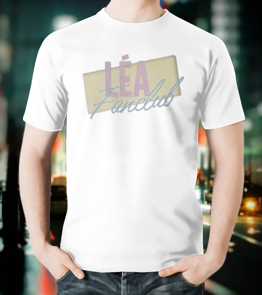 LÉA Fanclub Star Academy Fandom Style T-Shirt