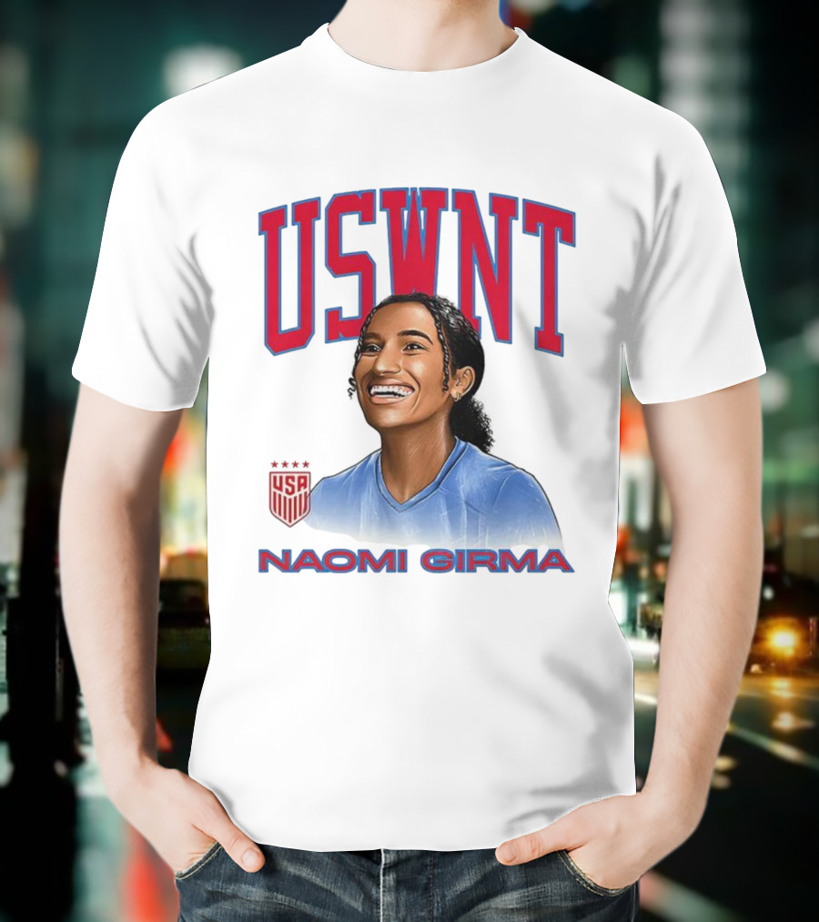 Naomi Girma USWNT USA Soccer Team T-Shirt