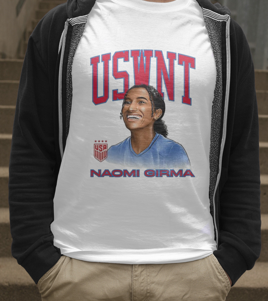 Naomi Girma USWNT USA Soccer Team T-Shirt