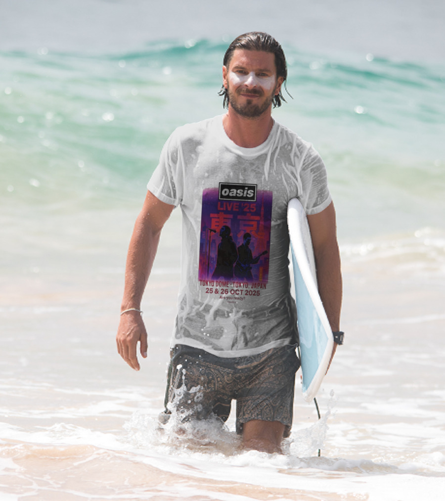 Oasis Live 2025 Tokyo Concert At Tokyo Dome October 25-26 Japan T-Shirt