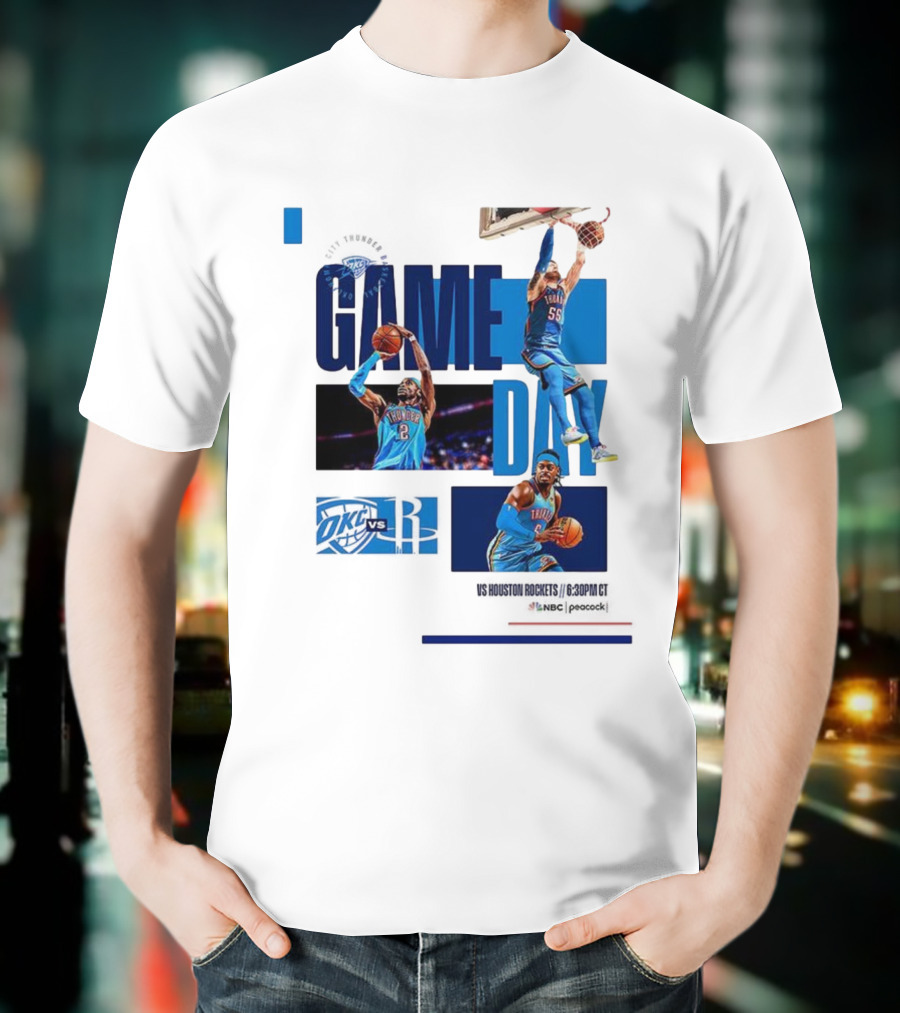 Oklahoma City Thunder Game Day NBA 2025 T-Shirt