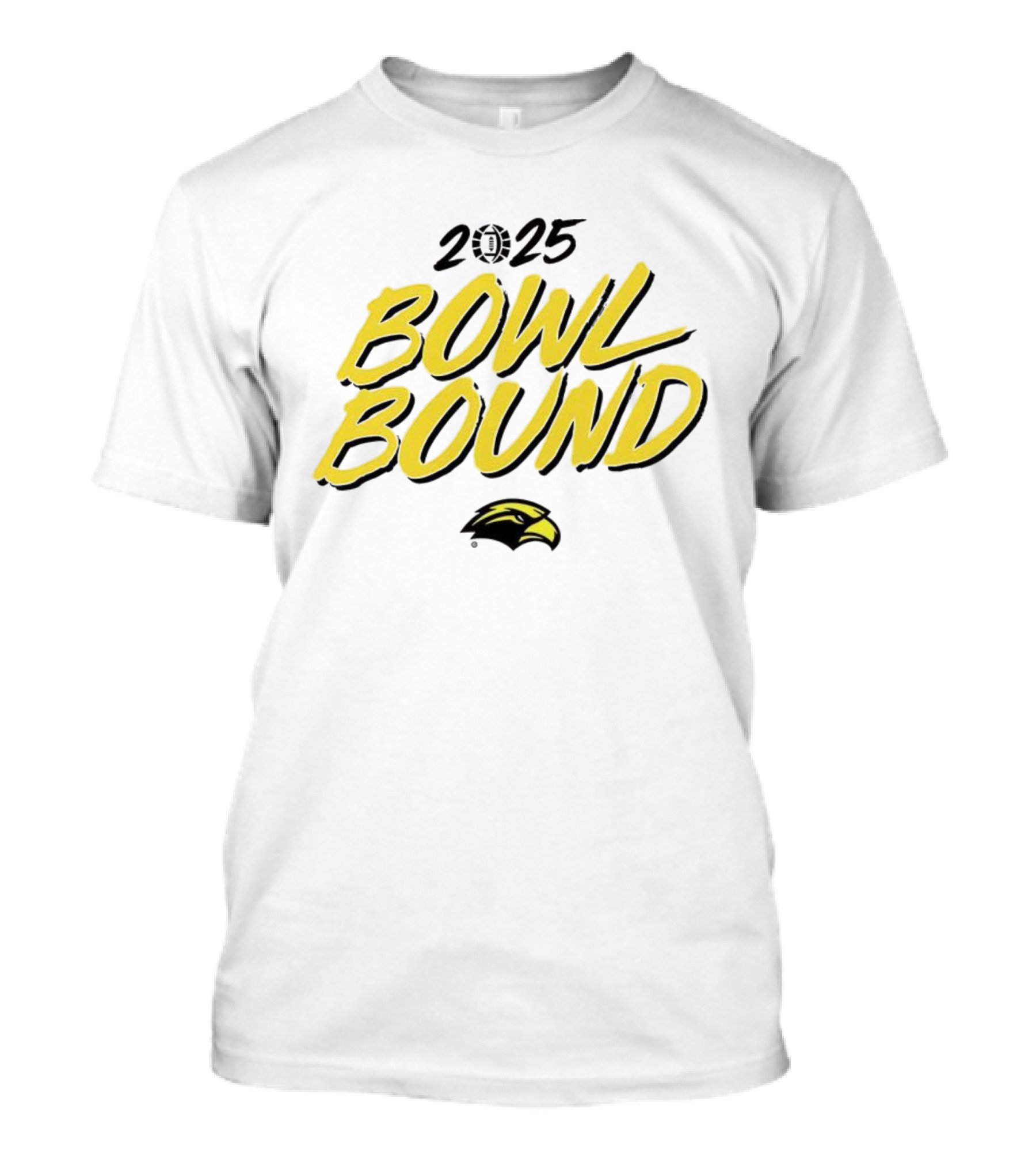 Southern Miss Golden Eagles 2025 Bowl Bound Football T-Shirt