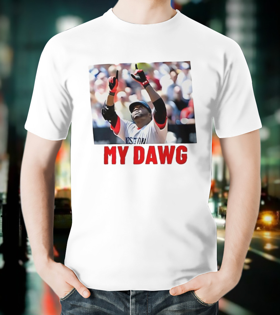 Vladimir Guerrero Jr. David Ortiz My Dawg Toronto Blue Jays Boston Red Sox 2025 T-Shirt