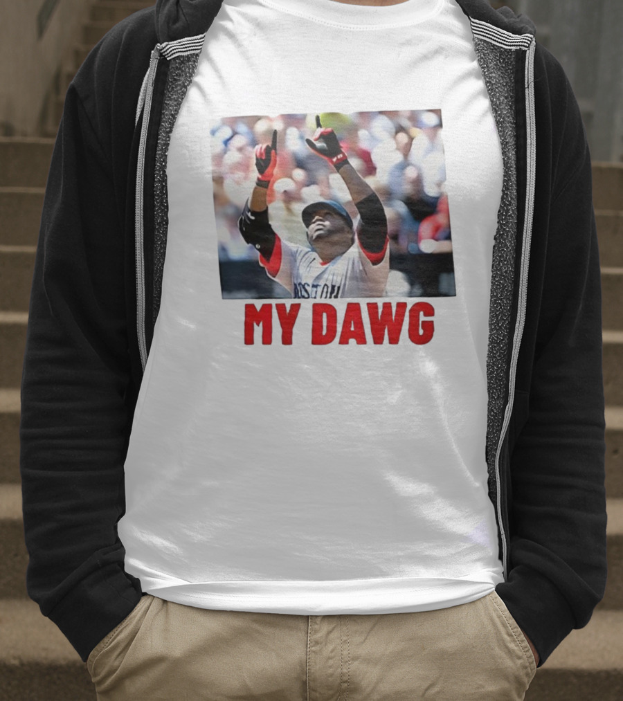 Vladimir Guerrero Jr. David Ortiz My Dawg Toronto Blue Jays Boston Red Sox 2025 T-Shirt
