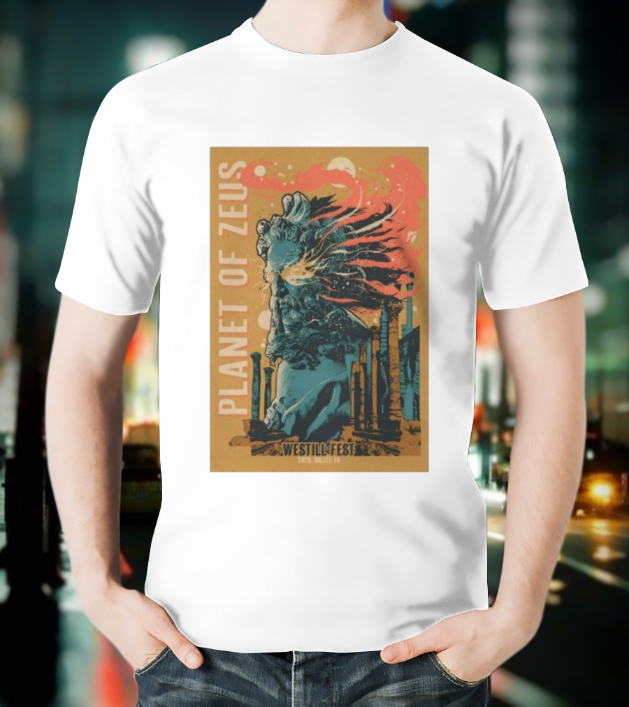 Planet Of Zeus Westill Fest 2025 Vallet France T-Shirt