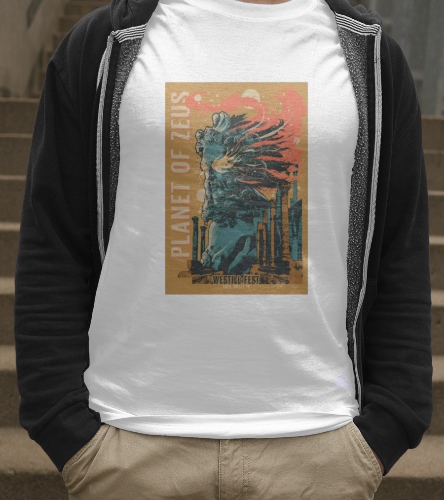 Planet Of Zeus Westill Fest 2025 Vallet France T-Shirt