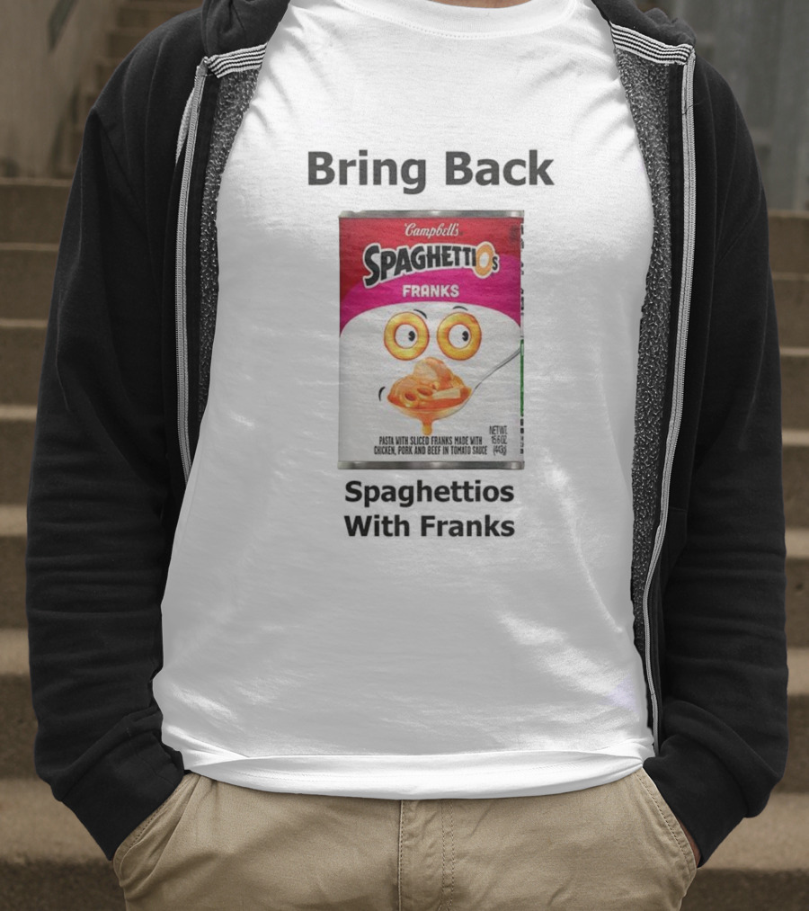 Bring Back Campbell's Spaghettios Franks Classic Can T-Shirt