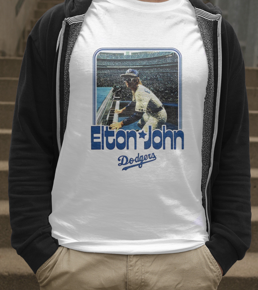 Elton John Dodgers Stadium Concert MLB Baseball Dodgers T-Shirt