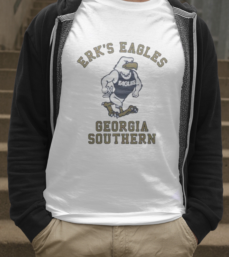 Erk's Eagles Georgia Southern Vintage Classic Style T-Shirt