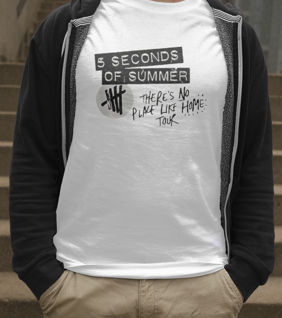 5 Seconds Of Summer There's No Place Like Home Tour T-Shirt
