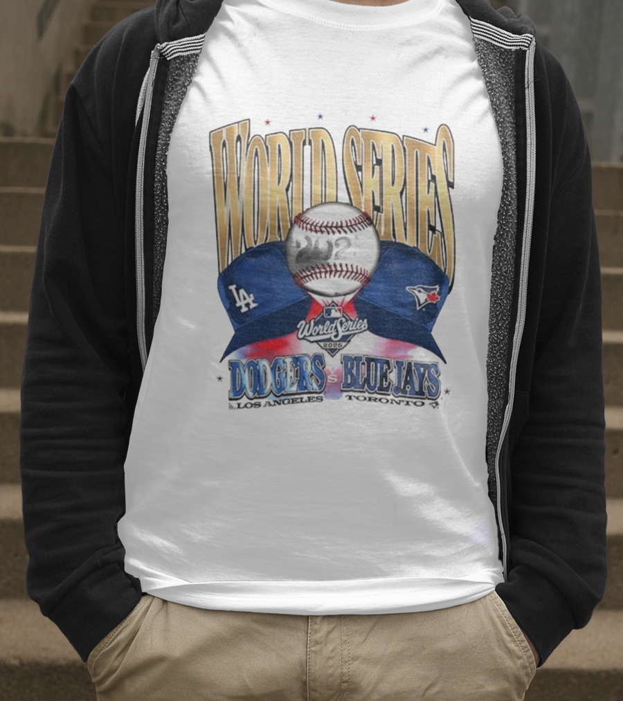 World Series 2025 Dodgers Vs Blue Jays MLB Showdown T-Shirt