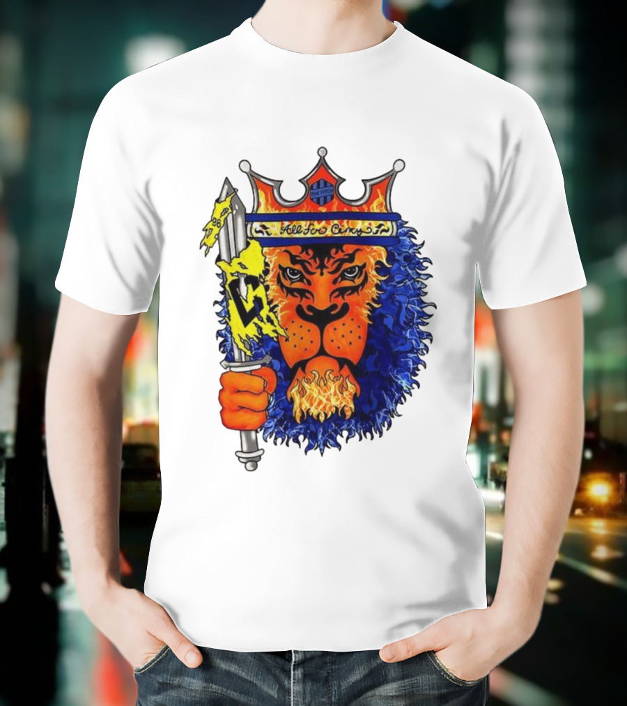 All For Cincy Lion Sword The Pride Crown Flame T-Shirt