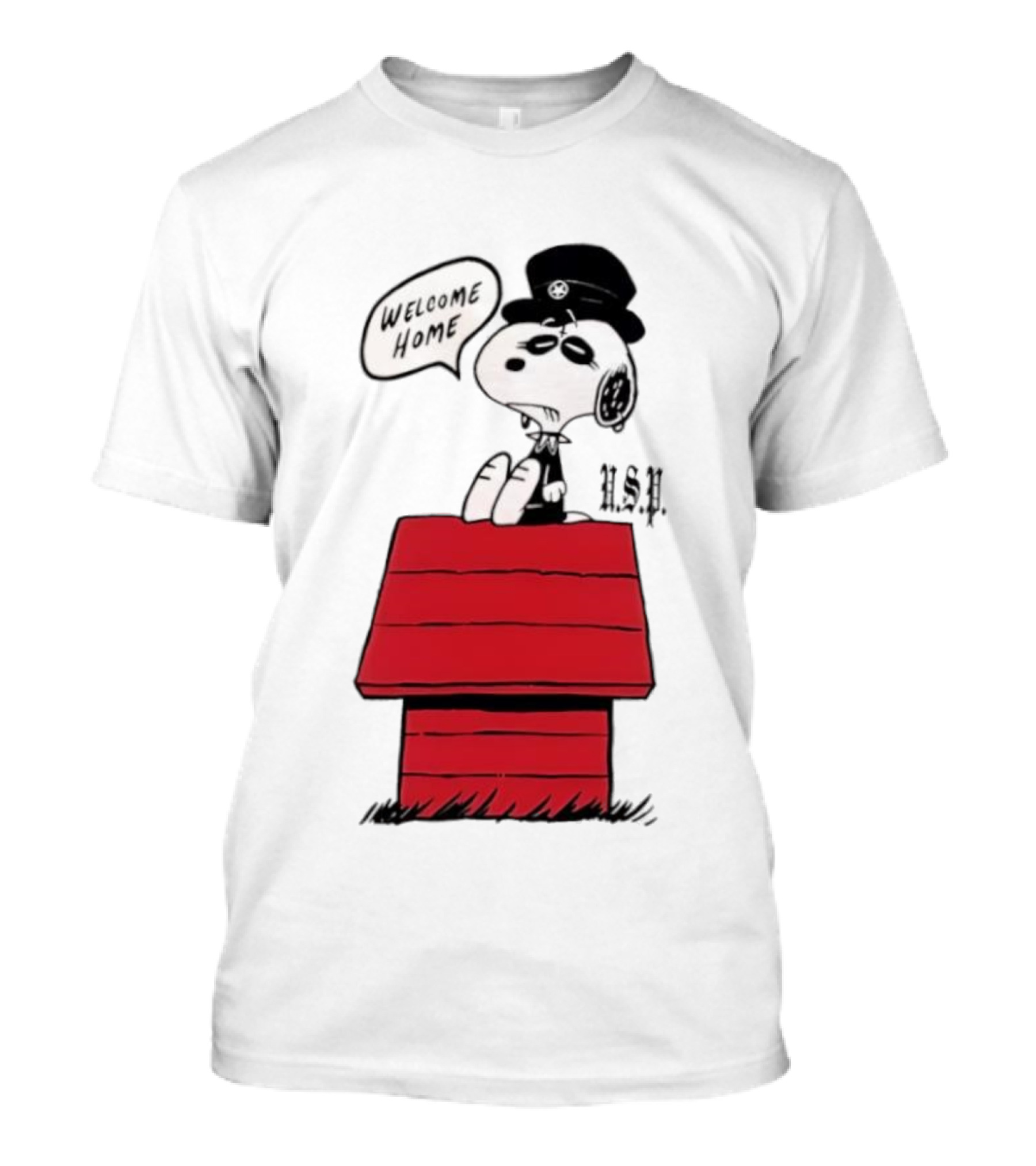 Welcome Home Snoopy Houston Peanuts Collaboration T-Shirt