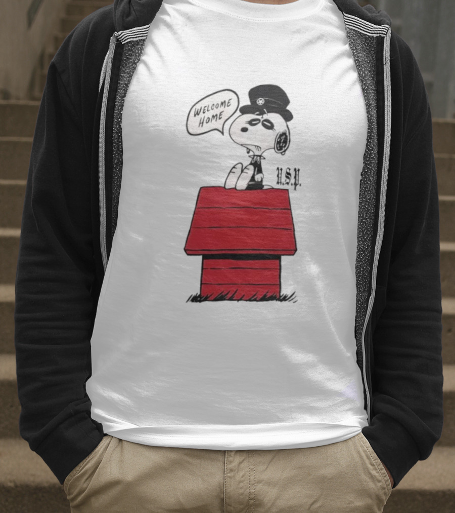 Welcome Home Snoopy Houston Peanuts Collaboration T-Shirt