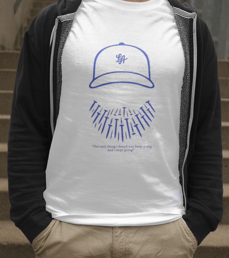 Keep Going Will Klein Breadman Dodgers Baseball T-Shirt