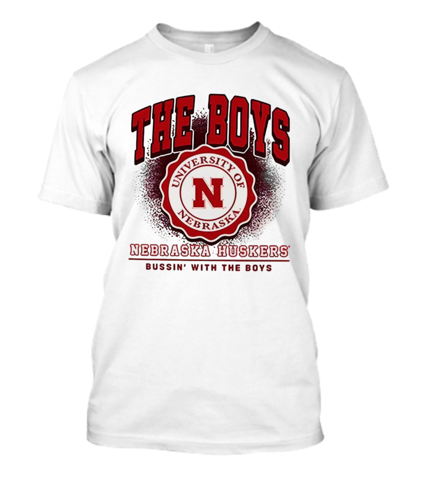 The Boys University Of Nebraska Huskers Bussin' With The Boys T-Shirt
