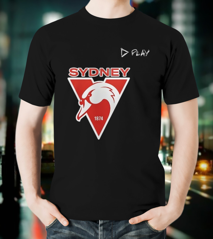Ed Sheeran X Sydney Swans Loop Tour Play 1874 T-Shirt
