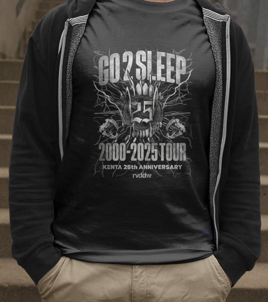 Go 2 Sleep Kenta 25th Anniversary 2000-2025 Tour T-Shirt