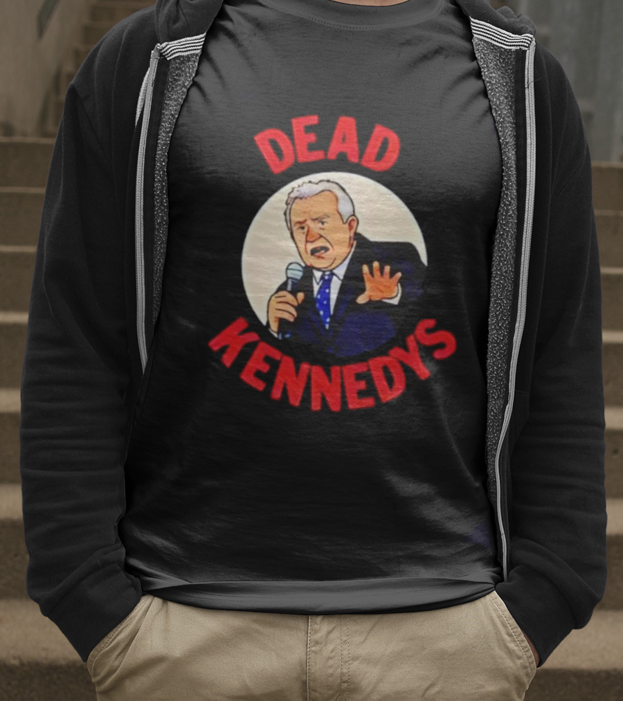 Dead Kennedys Political Parody Microphone Illustration T-Shirt