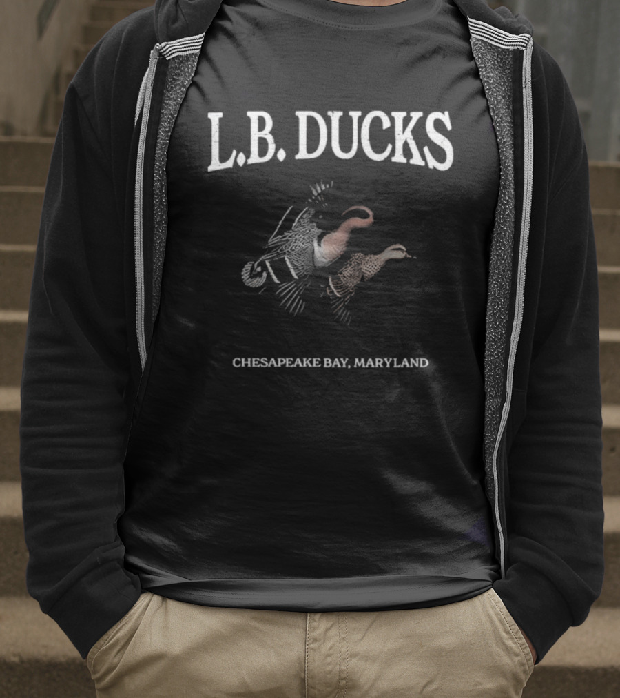 L.B. Ducks Chesapeake Bay Maryland Luke Borchelt T-Shirt
