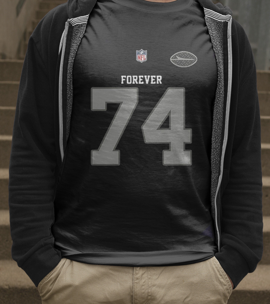 New York Jets Nick Mangold Forever 74 NFL Football T-Shirt