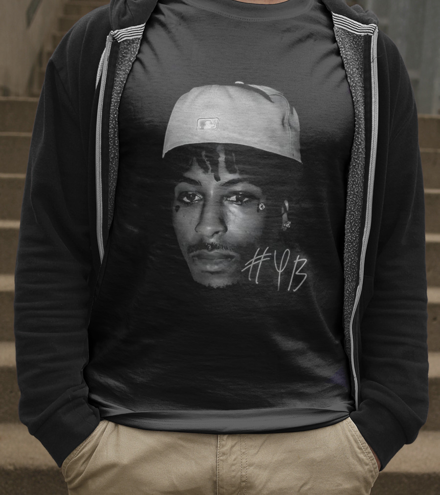 NBA Youngboy Big Face Gang Signature Cap Style T-Shirt