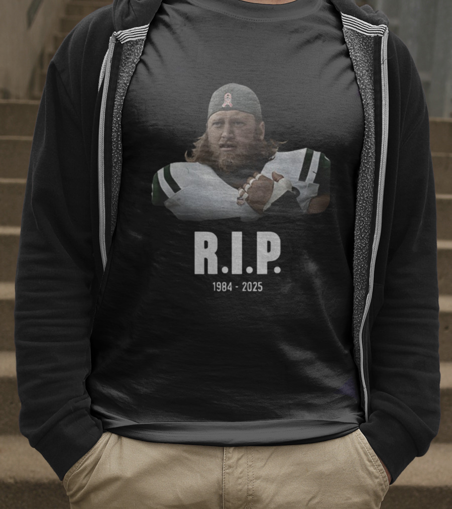 Nick Mangold New York Jets NFL R.I.P. 1984-2025 Legends Never Die T-Shirt