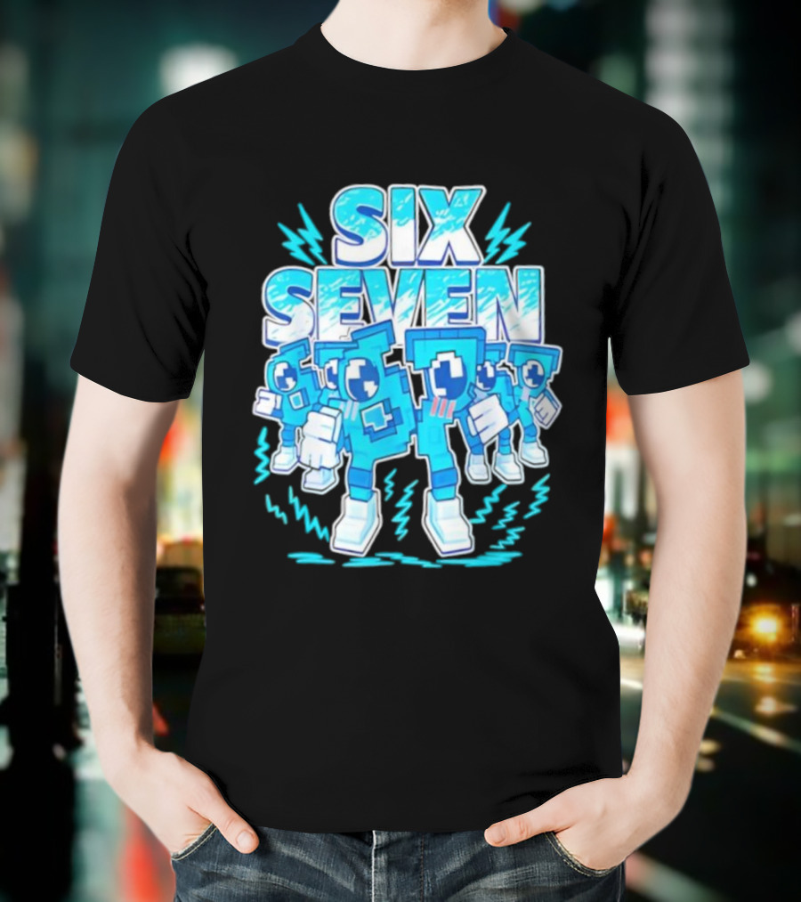 Six Seven Meme 67 Italian Brainrot Birthday T-Shirt