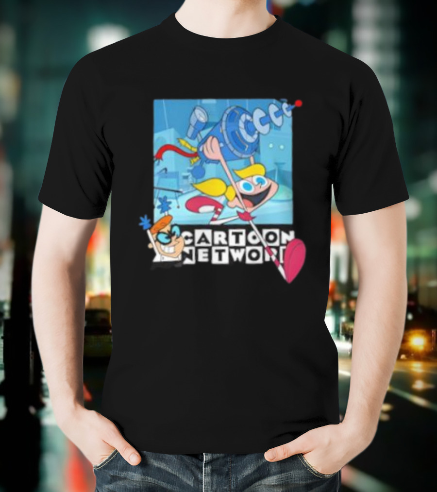 Dexter's Laboratory Cartoon Network Dee Dee And Dexter Science Adventure T-Shirt
