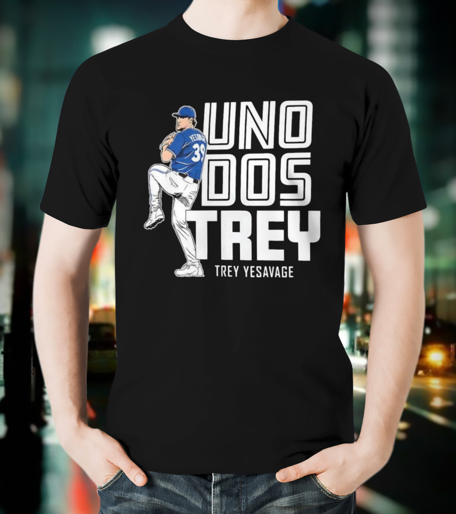 Uno Dos Trey Yesavage 39 T-Shirt