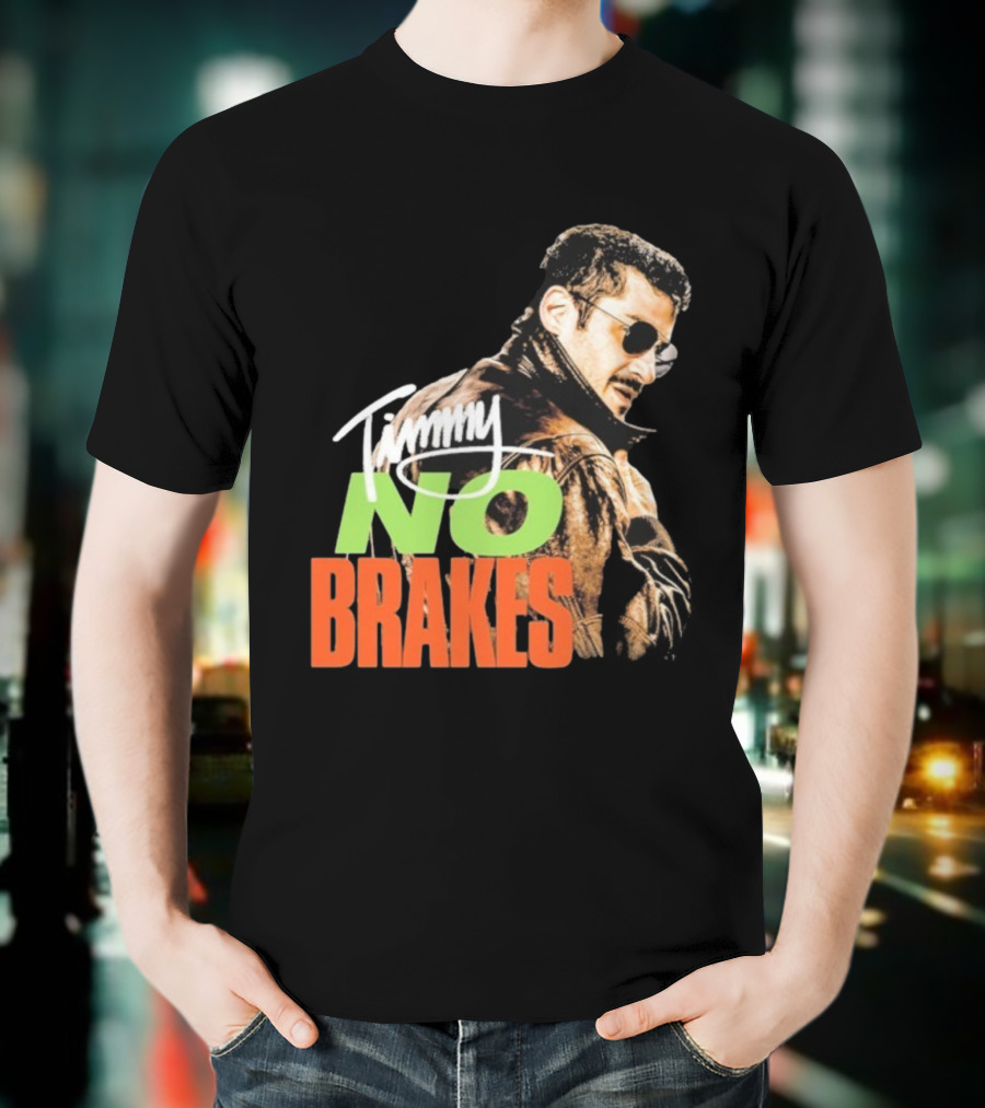 Timmy No Brakes Racing Jacket Sunglasses Style T-Shirt