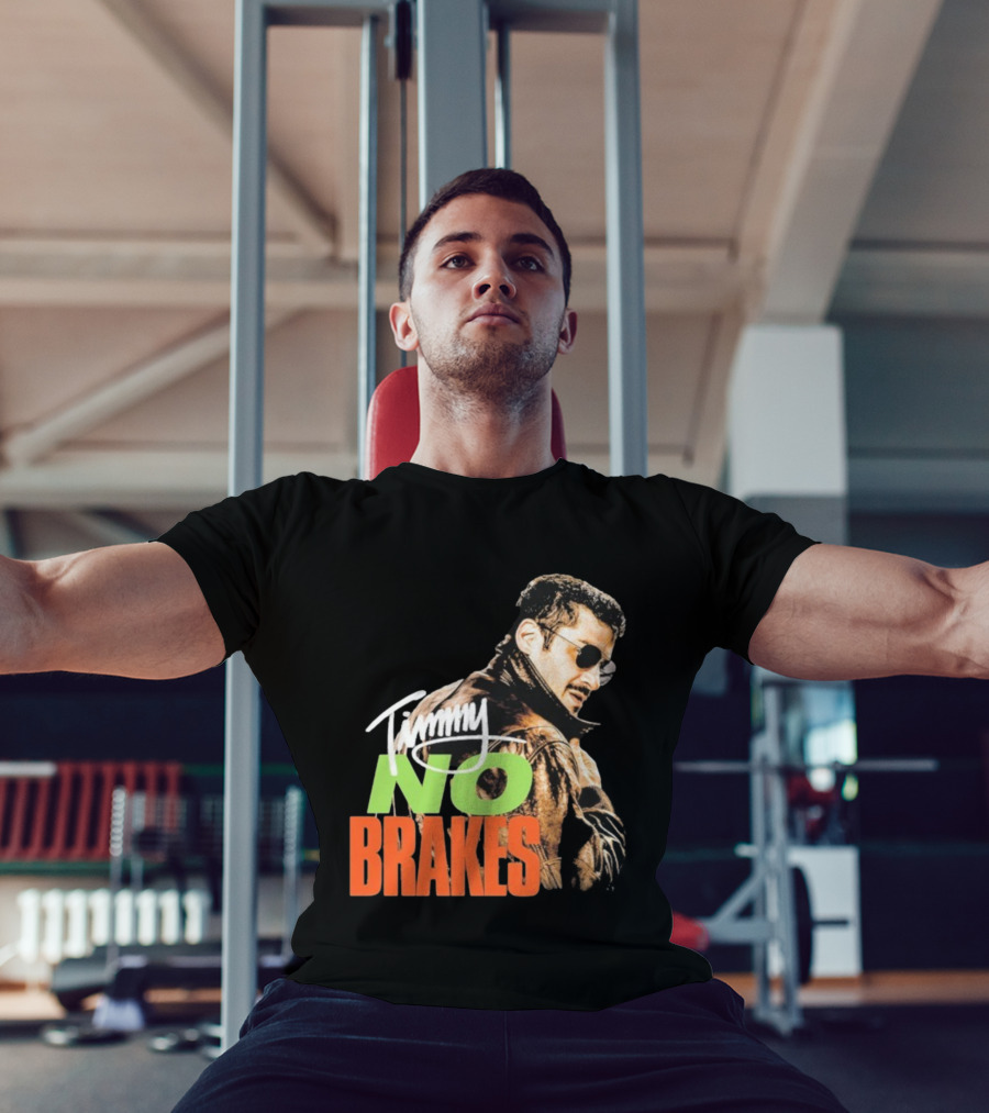 Timmy No Brakes Racing Jacket Sunglasses Style T-Shirt