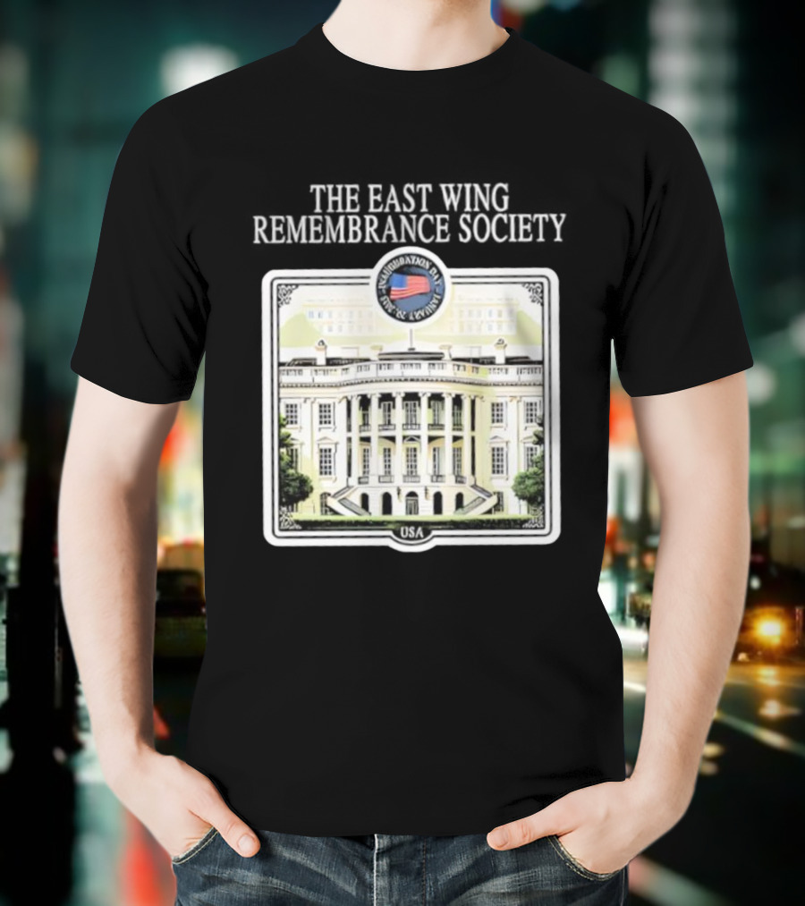 The East Wing Remembrance Society USA Commemorative Day Oval Office T-Shirt