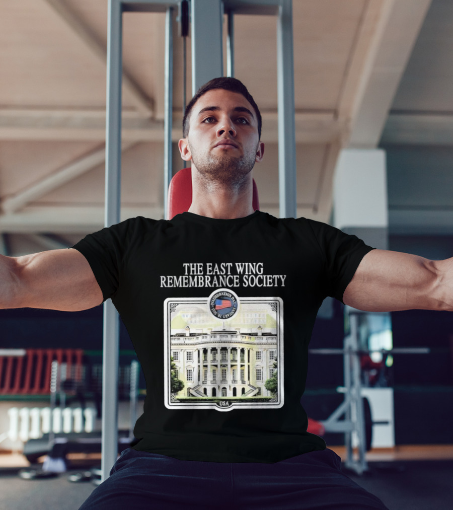 The East Wing Remembrance Society USA Commemorative Day Oval Office T-Shirt