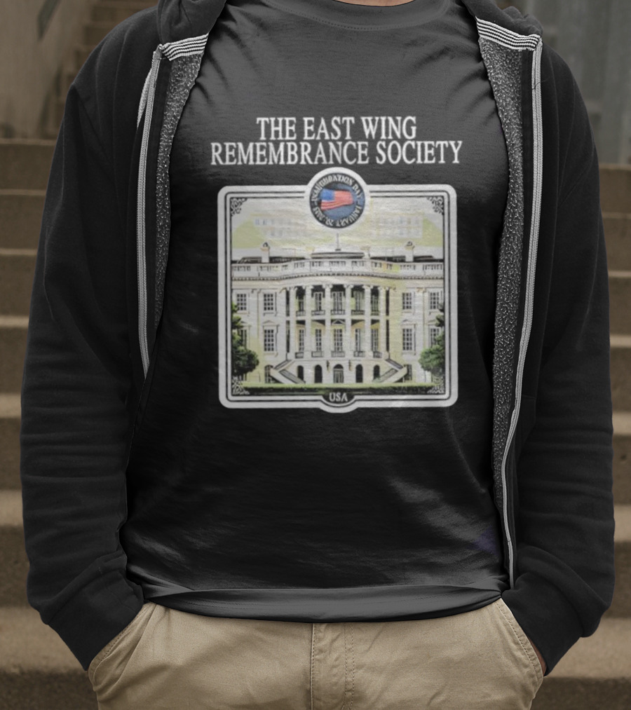 The East Wing Remembrance Society USA Commemorative Day Oval Office T-Shirt
