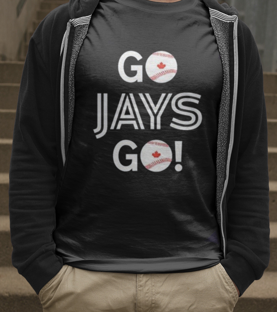 Toronto Blue Jays Baseball Go Jays Go Canada Baseball Enthusiasts T-Shirt