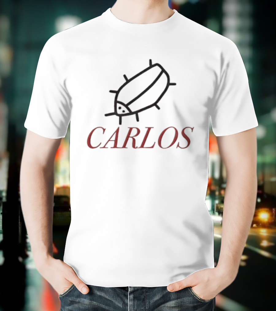 Carlos Bug Embroidered T-Shirt