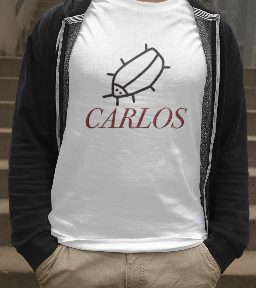 Carlos Bug Embroidered T-Shirt