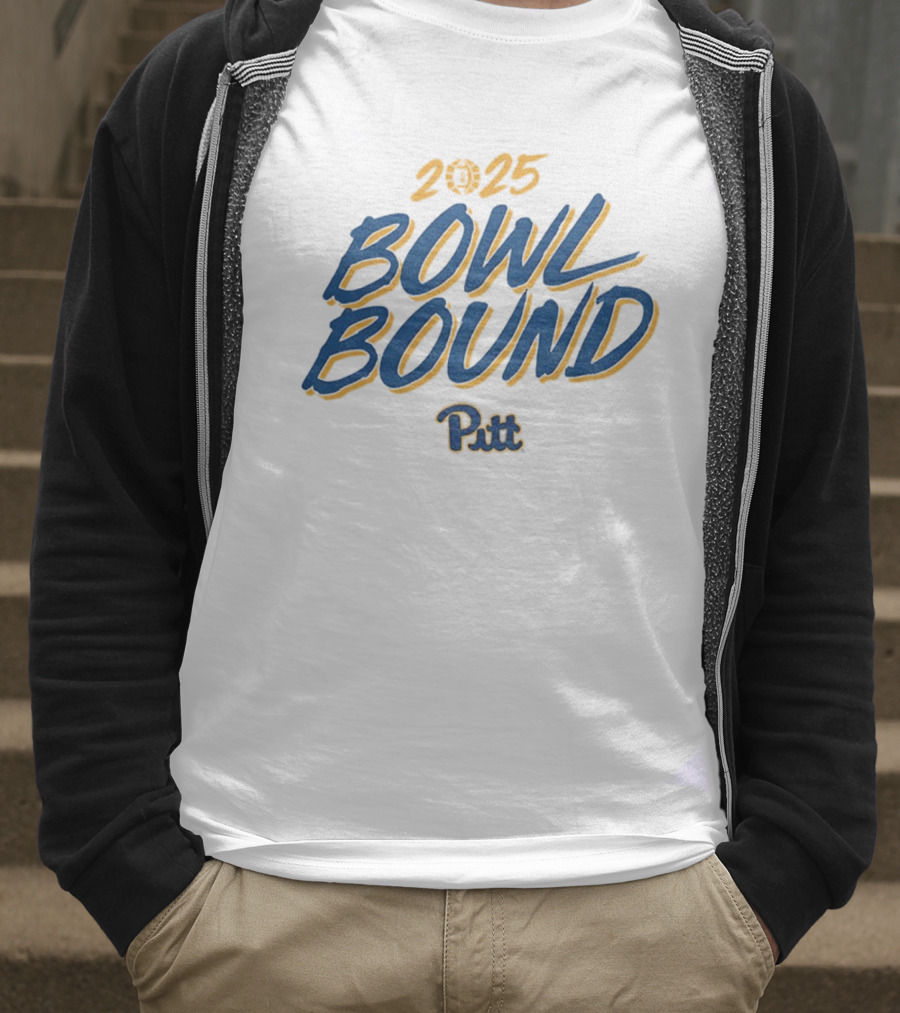 Pittsburgh Panthers 2025 Bowl Bound Pitt Football T-Shirt