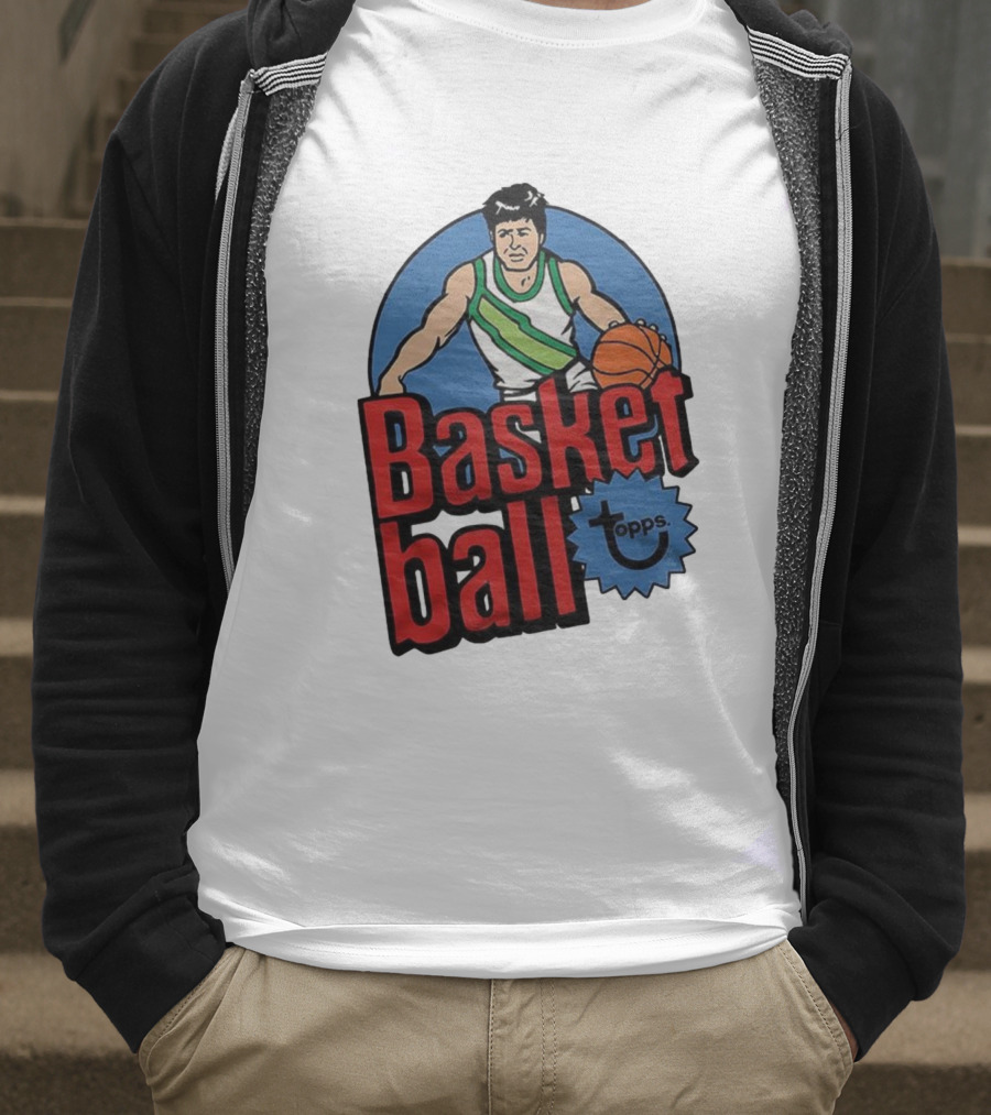 Topps Basketball 1978 Vintage Picture Cards Retro Style T-Shirt