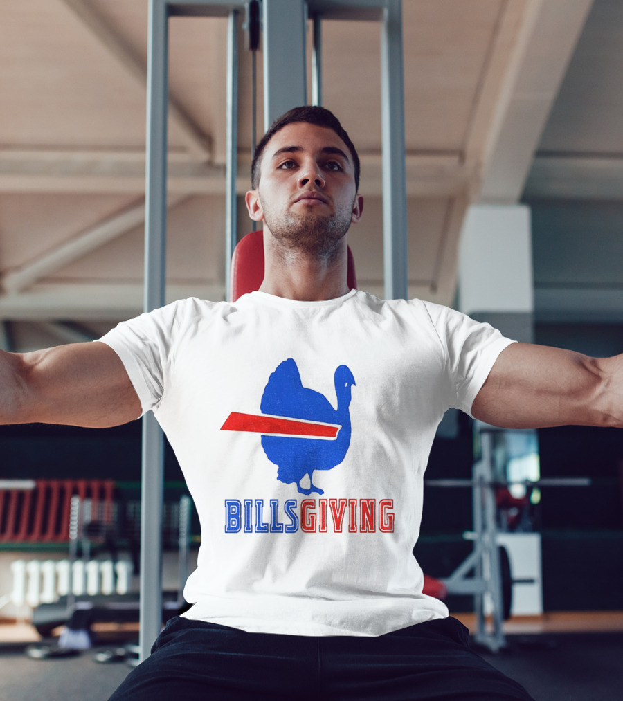 Billsgiving 2025 Turkey Buffalo Bills Thanksgiving NFL Football T-Shirt