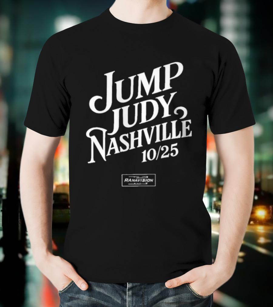 Jump Judy Nashville 10/25 Ranavision Oct 2025 T-Shirt