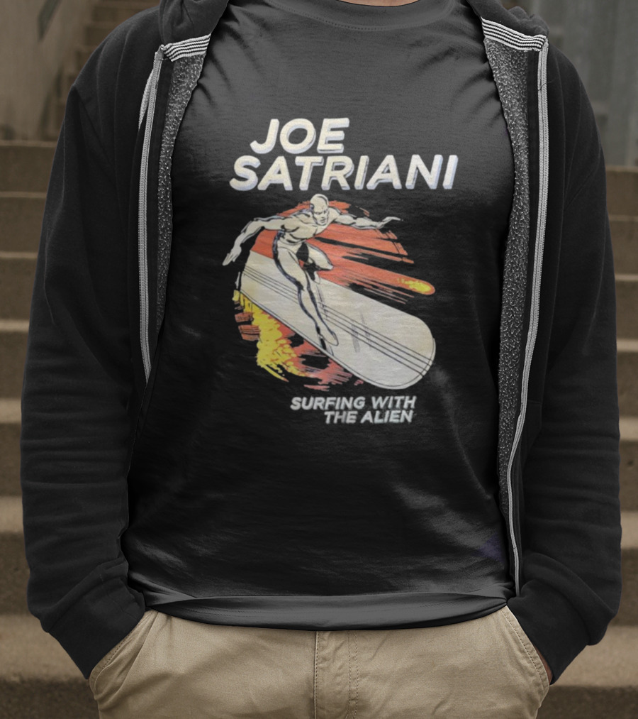 Joe Satriani Surfing With The Alien Cover Art T-Shirt