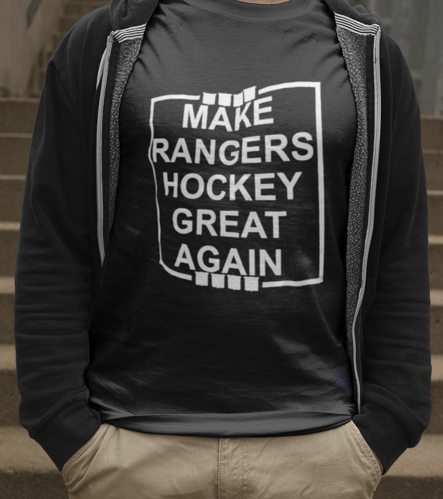 Make Rangers Hockey Great Again NHL Fan Slogan T-Shirt