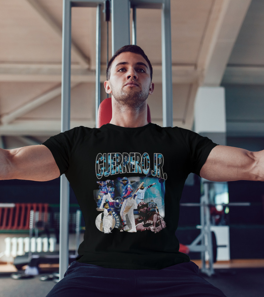 GUERRERO JR Blue Jays Baseball MVP Champions MLB Highlights T-Shirt