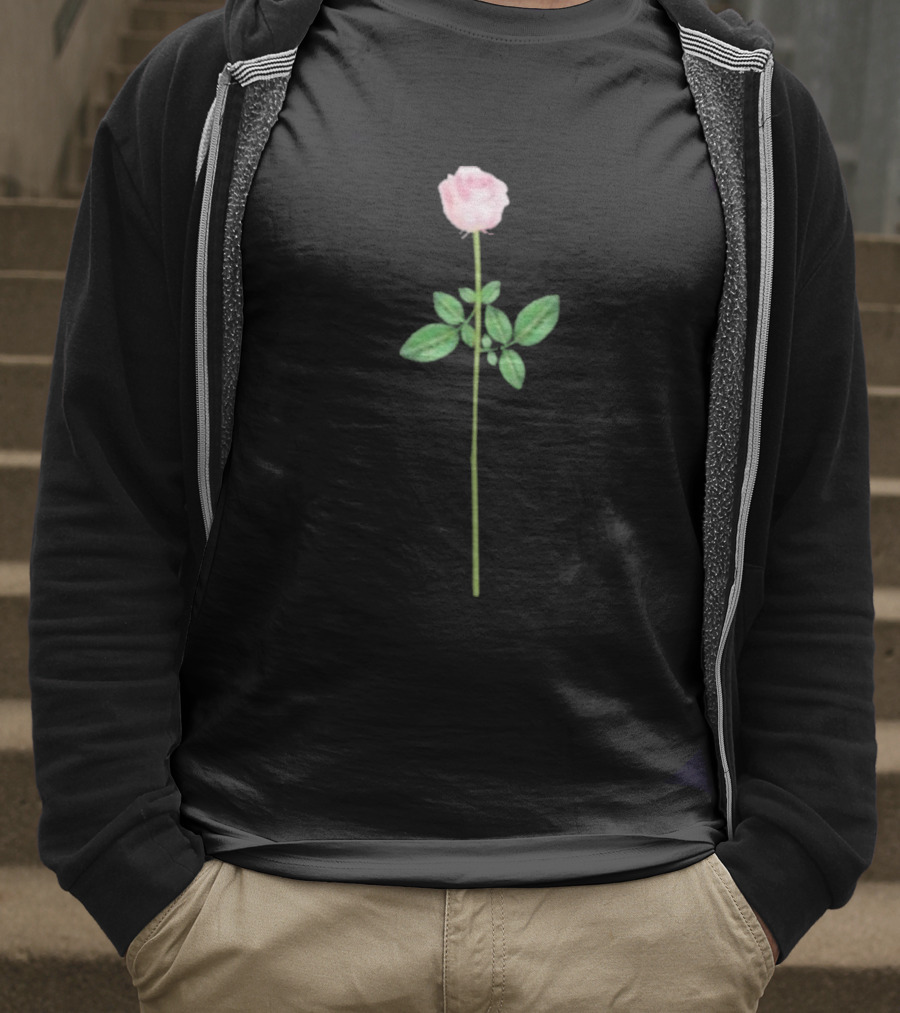 Saturday Night Live Bowen Yang Pink Rose T-Shirt