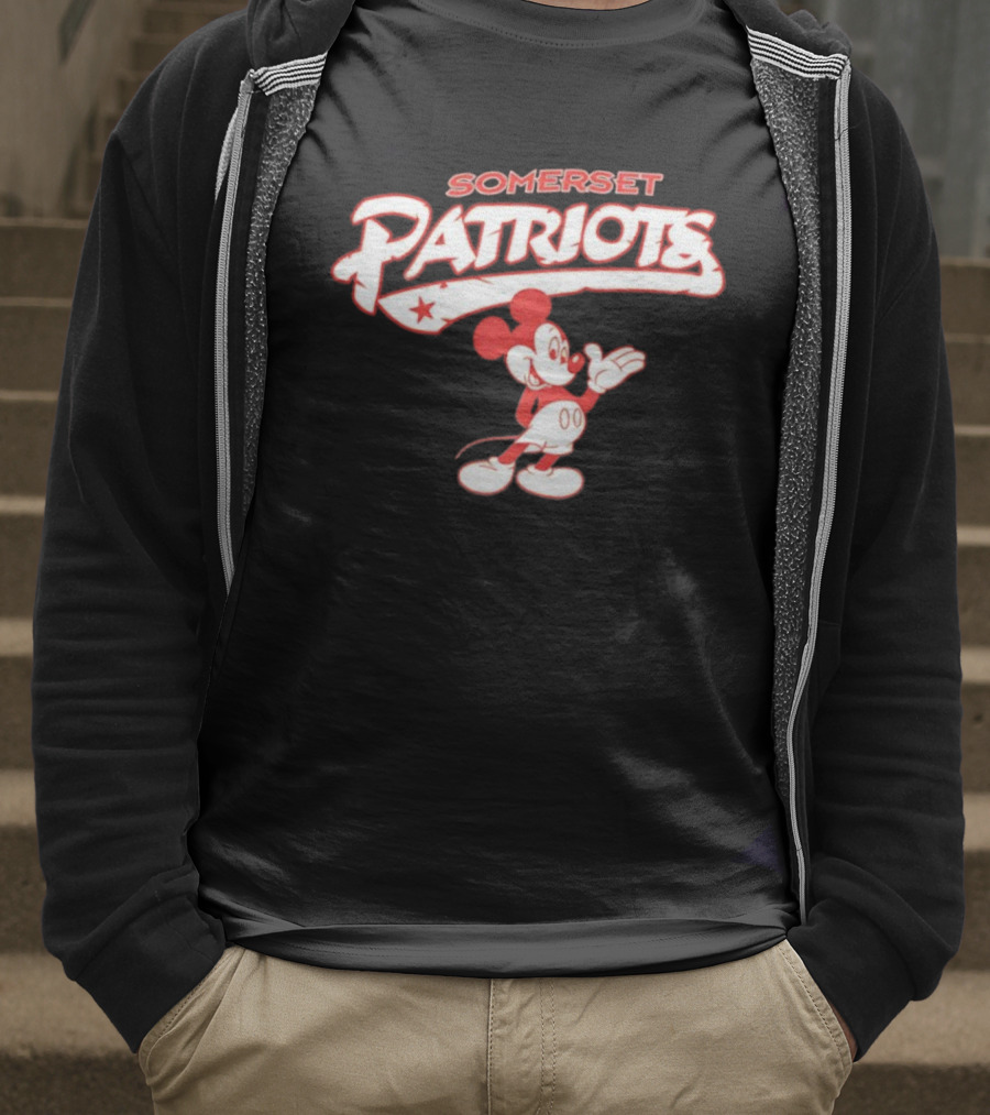 Somerset Patriots Mickey Mouse T-Shirt