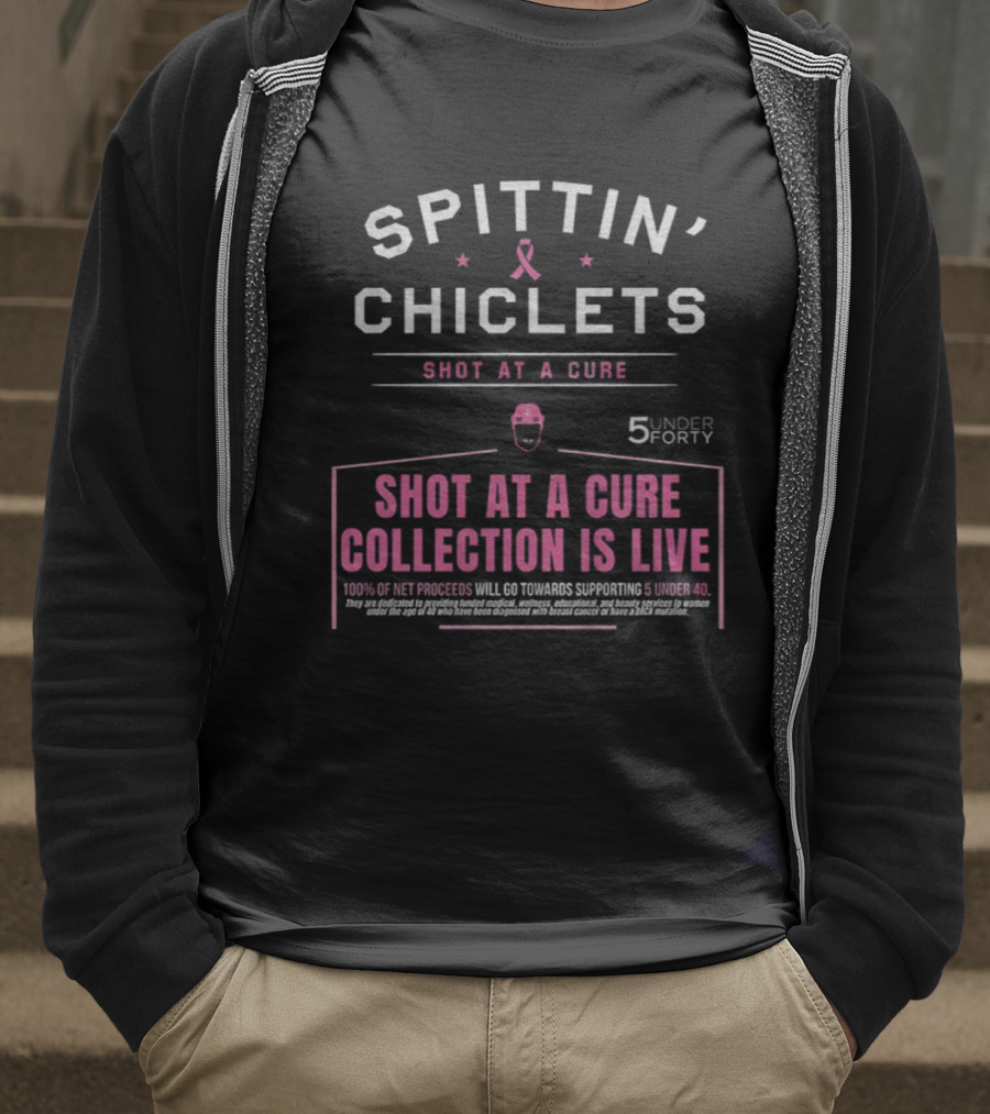 Spittin’ Chiclets Shot At A Cure Collection 5 Under Forty Is Live T-Shirt